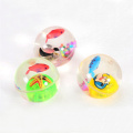 Children's toys Light Up Bouncing Balls Flash Crystal Ball 5.5cm Toy Ball crystal ball