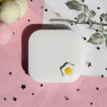 Cute Contact Lens Case Women Mini Square Lovely Eyes Contact Lens Container Cartoon Glasses Soaking Storage Accessories