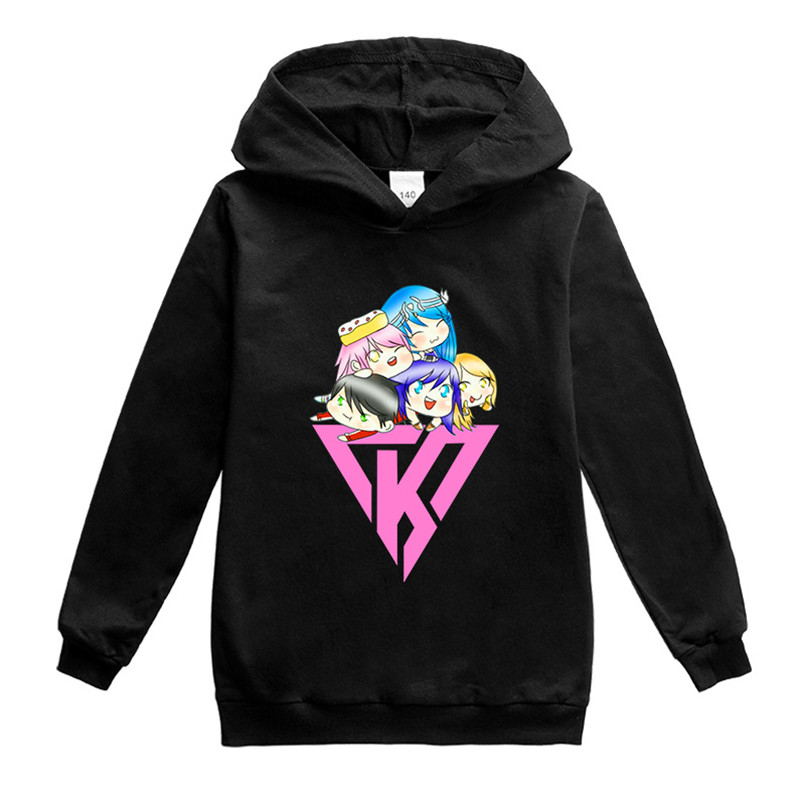 Its Funneh cute cartoon anime sweatshirts for girl kids winter clothes hoodies baby outfit boys clothes teenage girls clothing