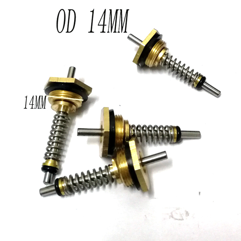 10 Pcs OD 14mm Length 48.5mm Thimble Gas Boiler Water Valve For LPG Water Heater Linkage Valve 14*48.5*3mm