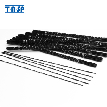 TASP 48pcs 130mm Spiral Scroll Saw Blades Hand Fret Coping Saw Blade for Wood Cutting