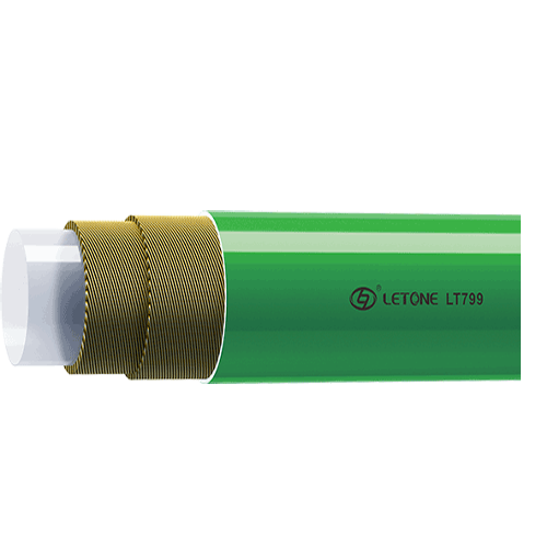 thermoplastic and fluoropolymer hose
