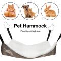 Warm Pet Hammock Cat Nest Hamster Double-sided Bed Winter Chinchillas Squirrel Guinea Pig Hanging Bed Cage Accessories Small Pet