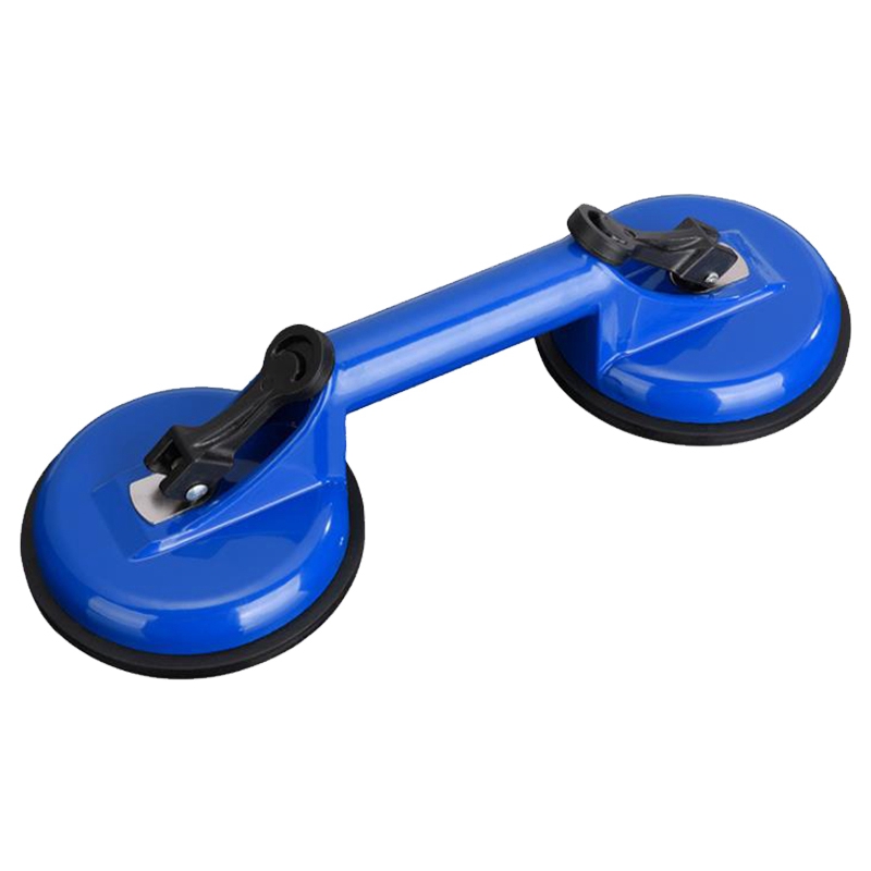 Newest Double Claw Aluminum Alloy Suction Cup Gl Suction Cup Two Claw Vacuum Gl Suction Cup Powerful Ceramic Tile Lifter