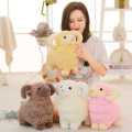 1pc soft Simulation Sheep plush Stuffed Animal Lamb Goat Doll Toys Baby Kids Children Gift Home sofa Decoration baby gift