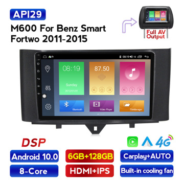 Android system Car DVD Multimedia player for Mercedes/Benz Smart Fortwo 2011 2012 2013 2014 2015 WiFi BT Radio stereo GPS