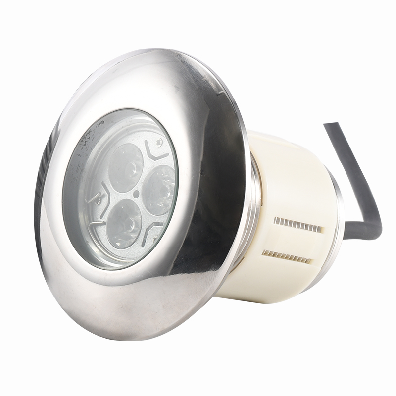 Stainless Steel LED Pool light AC12VConcrete surface mounted Submersible lamp IP68 Waterproof Recessed Light Swimming Pool lamp