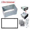Unit 2 DIN Cage Radio Vehicle Case Car Fitting DVD Player Frame Mounting Plate