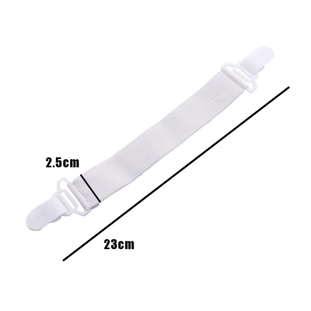White Bed Sheet Mattress Cover Blankets Home Fasteners Mattress Strong lip-Resistant Clip Grippers Elastic Holder
