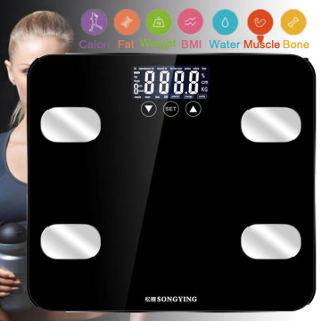 Dropship Home Scale Body Weight Scale 0.2-150KG Smart Scale Digital LCD BMI Calorie Muscle Bathroom Weighing Scale Food Scale