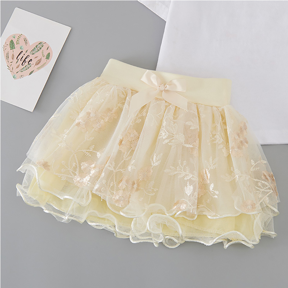 12M-10T Kids Girls Baby Skirt Little Girl Sweet and Cute Style Pink Short Skirt Child Girl Summer Casual Clothing