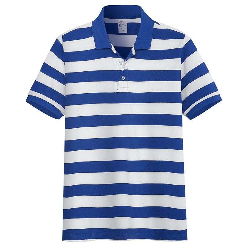 BOLUBAO Brand Men Striped Polo Shirts Summer New Men's Trendy Cotton Polo Shirts Casual Short Sleeve Polo Shirt Male