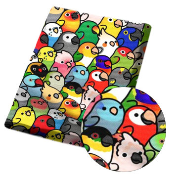 AHB 45*150cm 1pc Polyester Cotton Cloth Fabric Cartoon Animals Printed Sheets Home Textile Patches DIY Garment Sewing Materials