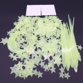 225pcs/bag 17cm Luminous Star Stickers Bedroom Sofa Fluorescent Painting Toy PVC stickers Glow in the Dark Toys for kids