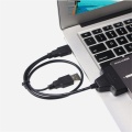 Plastic USB 2.0 To SATA 22 Pin 2.5 Inch Laptop Hard Drive HDD SSD Adapter Cable SATA Converter For Samsung Seagate WD SanDisk