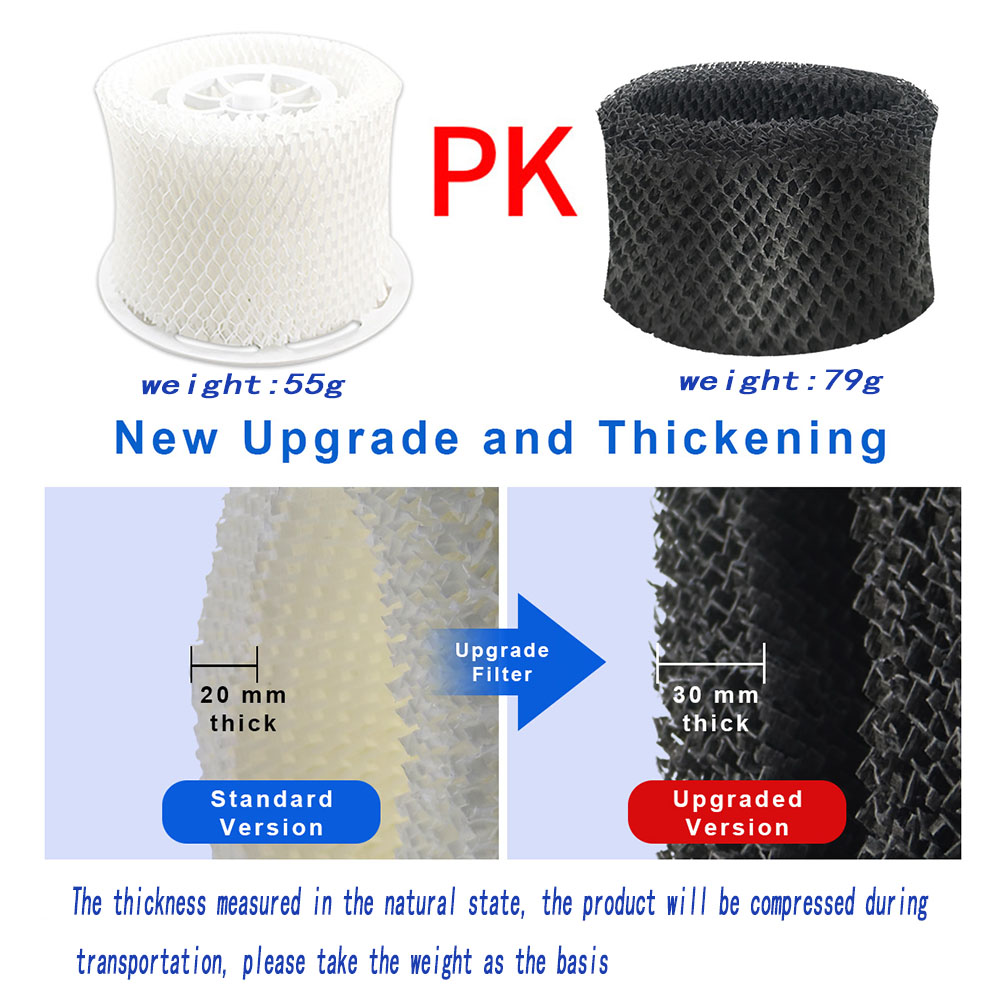 Top Sale 3Pcs Air Humidifier Filters Adsorb Bacteria And Scale For Philips HU4801 HU4802 HU4803 HU4811 HU4813 Humidifie