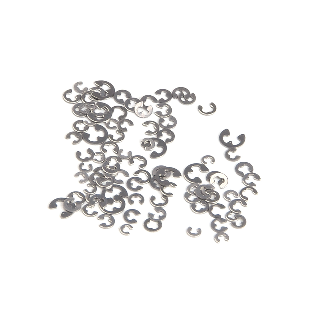 90pcs 9 Sizes Chronograph Watch Pusher Button C-clip E Clip Circlip Ring Watches Repair Tool Parts Replacement