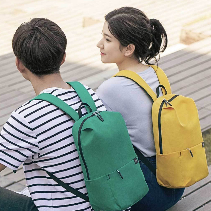 Original Xiaomi 10L Backpack Leisure Sports Chest Pack Light Bags Small Package Travel Bag 8 Colors Colorful Shoulder Rucksack
