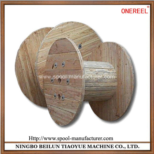 industrial large wooden cable spool for sale China Manufacturer