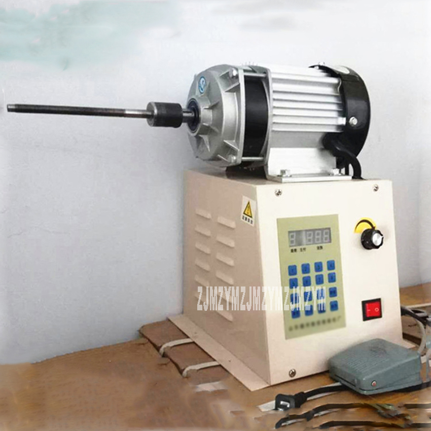 800W CNC Winding Machine,Enameled Automatic Wire Winding Machine Electric Wire Coil Winding Machine 0-999 Rings 110V/220V