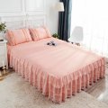 Yaapeet Lace Bed Skirt Princess Bedding Bedspreads Sheet Bed for Girl Bed Cover King/Queen Size Bedspread
