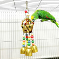 Genuine Pet Bird Toys Swing Chewing Bell Playground Macaw Cockatoos Birds Hanging Toys Игрушки Для Попугая Dropshipping #