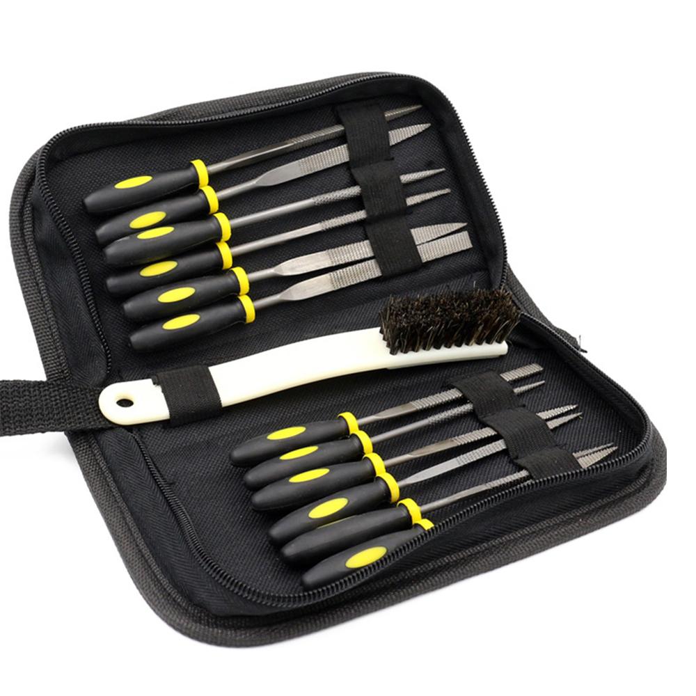 15 PCS Tools Set File Mini Rasp Diamond File Wood Grinding Tool Kit Hand File Set Hand Needles DIY tools