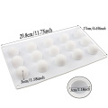 1PCS Non-Stick Silicone Round Ball Shaped Mini Truffles Mold For Chocolate Mould Baking Truffle Dessert Cake Decorating Tools