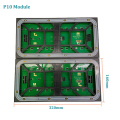 Outdoor P10mm 320*160mm 32*16pixels 3in1 SMD 1/4 scan RGB Full Color LED Module For Advertising Media LED Display Panel