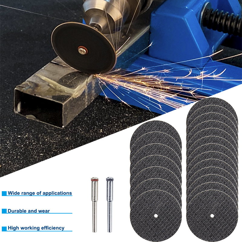 CMCP 42pcs Cutting Tool Saw Blades for Dremel Metal Cutter Power Tools Rotary Tool Wood Cutting Discs Drill Mandrel Cutoff