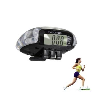 Mini Electronic LCD Digital Run Pedometer Walking Distance Step Calorie Counter XXUF