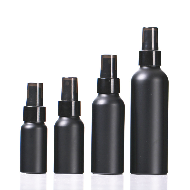 Black Aluminum Spray Bottles