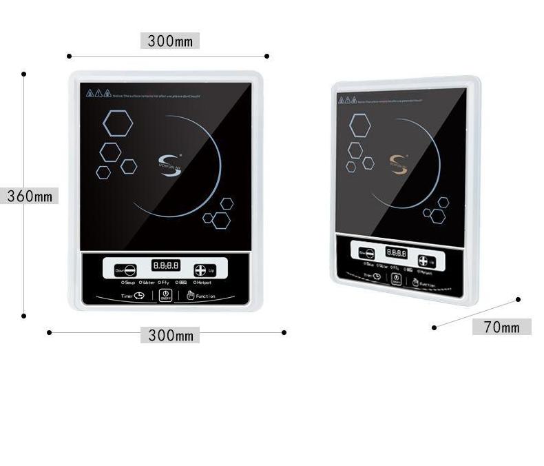 Touch control waterproof 2500W electric ceramic stove cookers mute technology upgrade section induction cooker 1669774