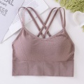 Breathable Sports Bra Anti-sweat Fitness Top Seamless Yoga Bra Shockproof Crop Top Women Push up Sport Bra Gym Workout Top