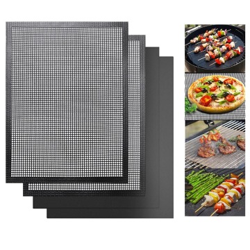 Meijuner BBQ Grilling Mats BBQ accessories Baking Mat with Heat Resistance Easily Cleaned Kitchen Tools