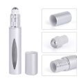 MUB-10ml Aluminum Perfume Bottle Steel Roll-on Essential Oil Bottle Mini Travel Refillable Case Convenient Cosmetics Oil Bottles