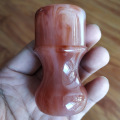 Dscosmetic 25mm flesh color resin shaving brush handle