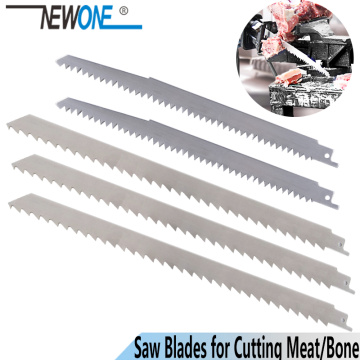 NEWONE 5pcs Reciprocating Saw Blade Saber/Hand saw Stainless steel blade Cutting Frozen meat/Bone Universal reciprocating blade