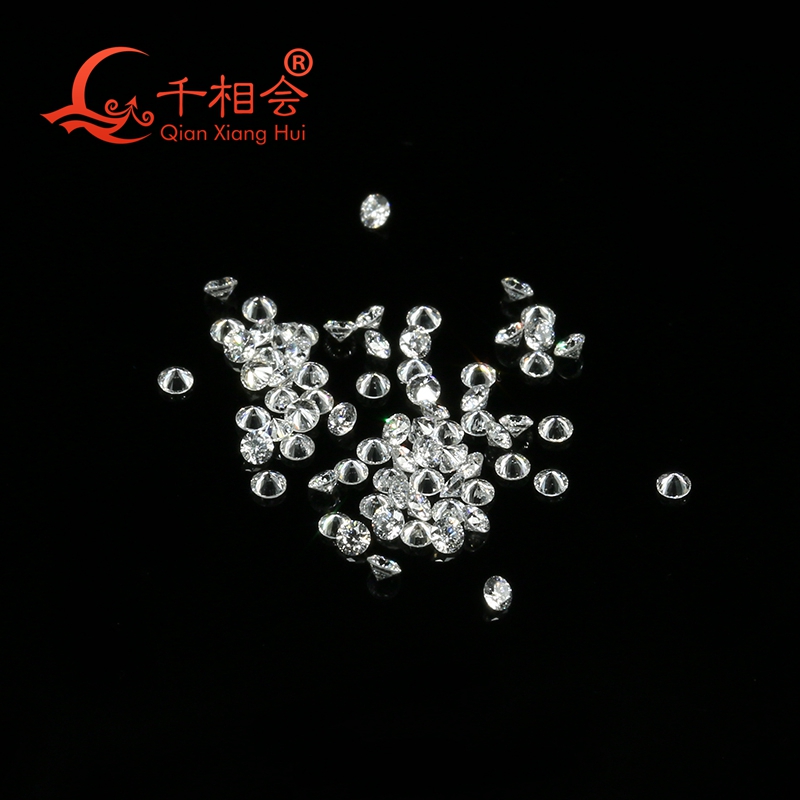 30pcs per bag 0.8mm-1.1mm small size DEF Color Lab Diamond Excellent VS Round HPHT Loose Lab Grown Diamond loose stone