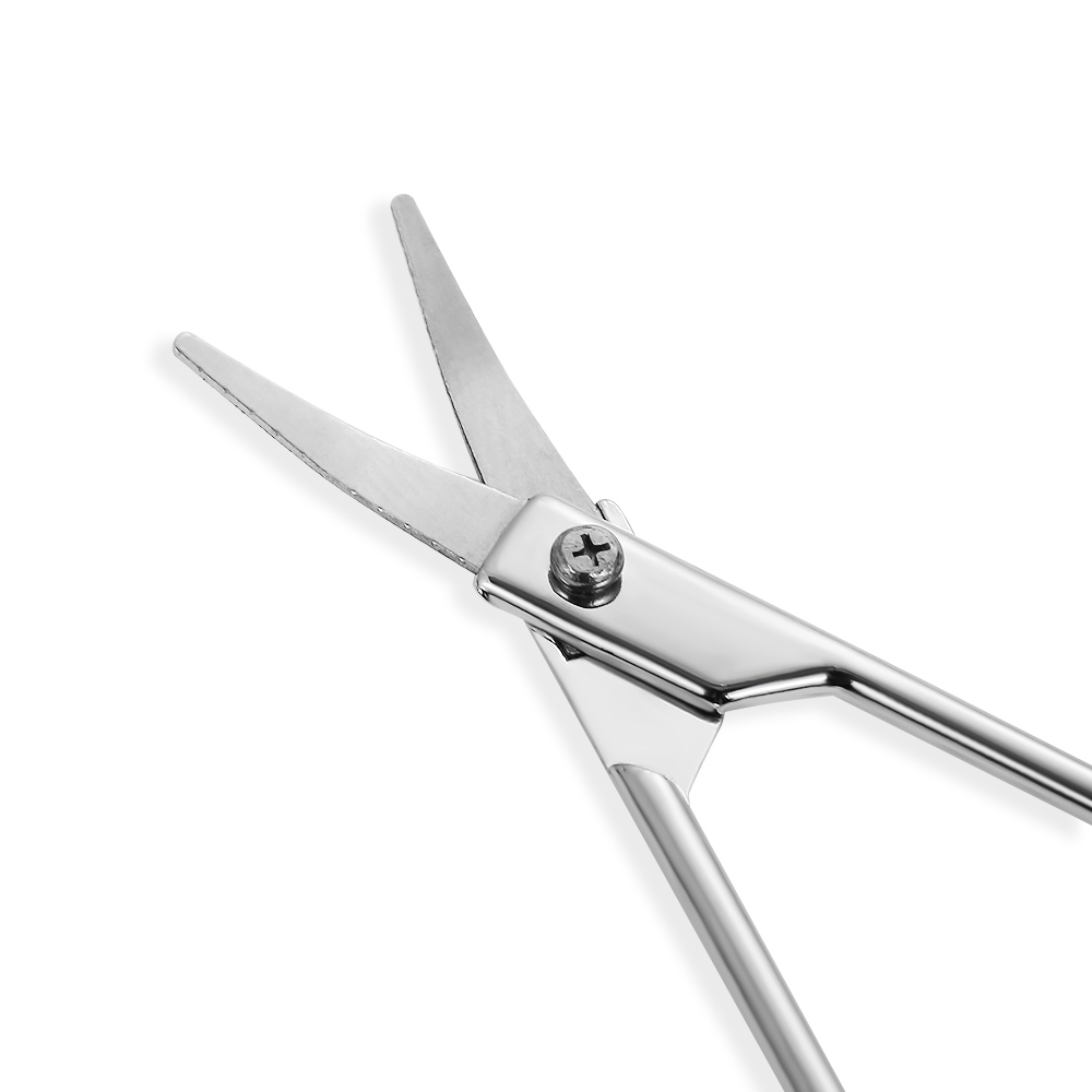 Professional Small Makeup Scissors Eyebrow Scissor Stainless Steel Nail Scissor Woman Nose Hair Face Hair Mustaches Removal Tool