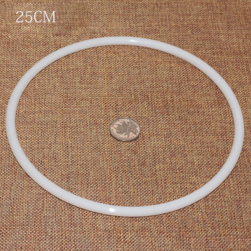 Dreamcatcher Ring DIY Accessories Plastic Crafts Durable Round White Large Hoop