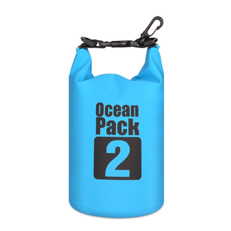 2L/5L Outdoor Portable Rafting Diving Dry Bag Sack PVC Waterproof Folding Swimming Storage Bag for River Trekking Swim bags