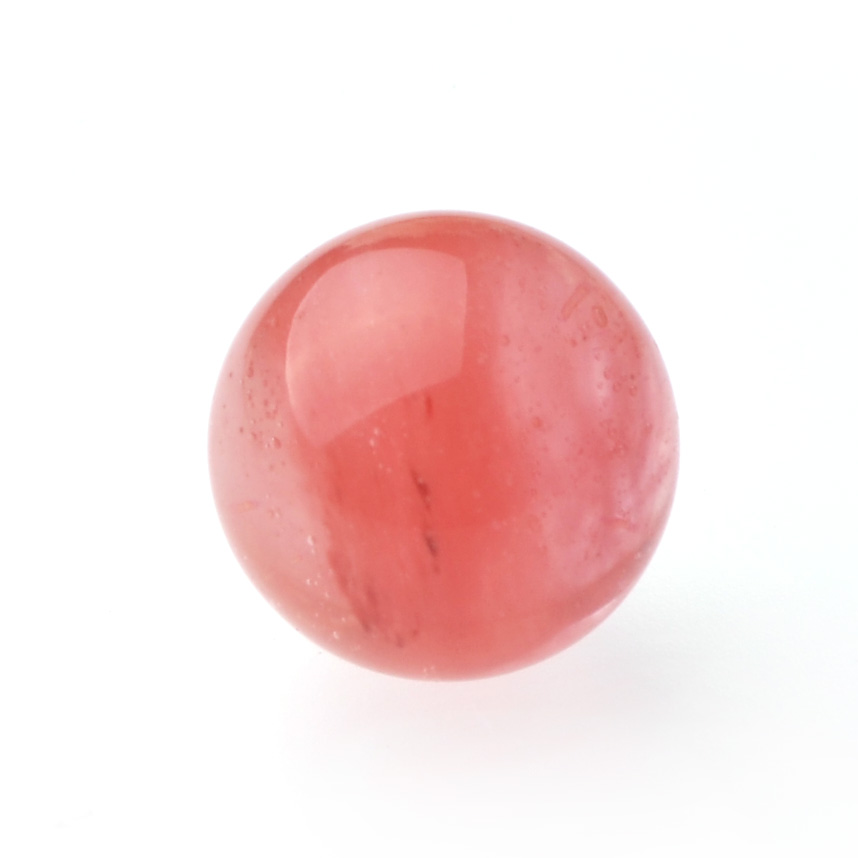 16MM Cherry Quartz Chakra Balls for Meditation Home Decoration