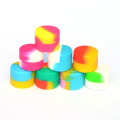 50pcs Round Shape Silicone Box Wax Dry Herb Jars Dab 2ml Silicone Container Jar Dry Herb Oil Wax Vaporizer