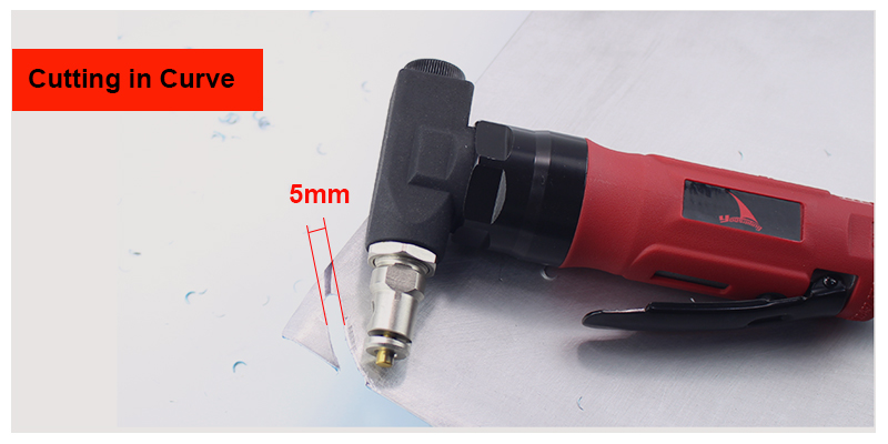 Quality Metal Pneumatic Scissors Air Nibbler for Metal Sheet Pneumatic Cutting Machine Air Shears Tool