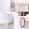Solid Color Hair Dryer Rack Comb Holder Bathroom Storage Organizer Self-adhesive Wall Mounted Stand For Shampoo