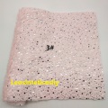 1PC 21X29CM Synthetic Leather, Immitation Fur Leather with Gold Dots For Making Bows Accessories T07