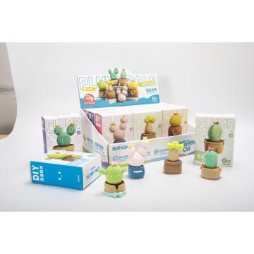 Colorful clay toys creative DIY fleshy colorful clay