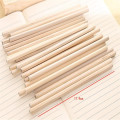 100pcs/lot Cute Natural Wood Pencil HB Blank Non-toxic Standard Pencil Office School Supplies Stationery