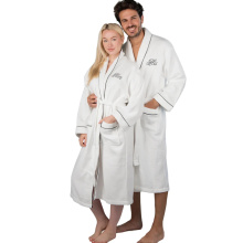 lightweight His&Hers couple waffle spa bathrobe set